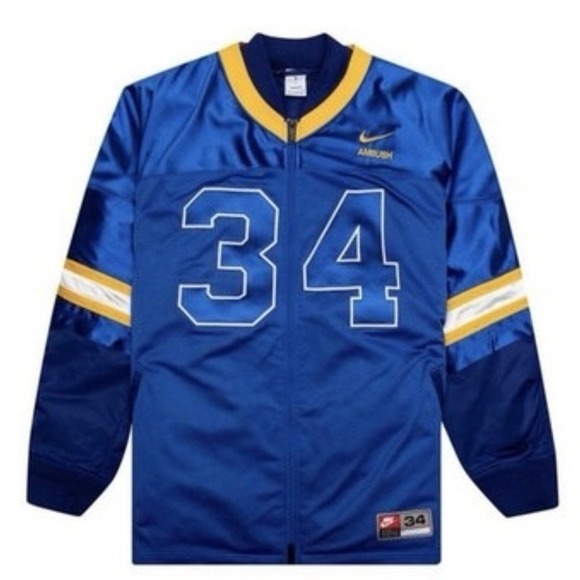 Nike x Ambush Jersey Jacket Royal Blue Full‎ Zip Mens Size Medium DX6916-455 NEW - Picture 16 of 16